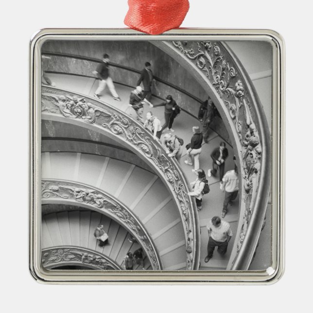 Adorno Metálico Roma Italia, Escalera del Vaticano 3 (Frente)