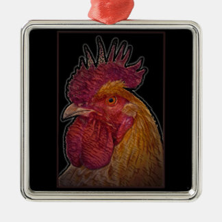 Adorno Metálico Rooster / El Gallo