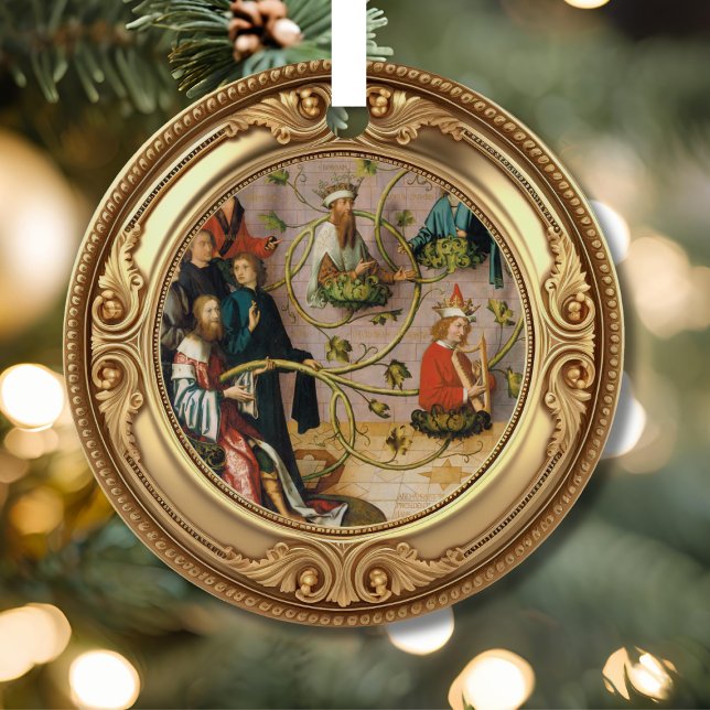 Adorno Metálico Root of Jesse Tree Advent  (Subido por el creador)