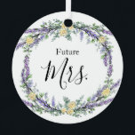 Adorno Metálico Rosa amarilla de lavanda y eucalipto<br><div class="desc">Un diseño elegante y vintage con rosas amarillas, eucaliptos y lavanda pintadas en una romántica acuarela. Personalizable- Para empezar a cambiar el nombre, haga clic en "Personalizar esta plantilla" y edite la redacción en los cuadros de plantilla. Para acceder a las herramientas de edición más avanzadas, desplácese hasta "Haga clic...</div>