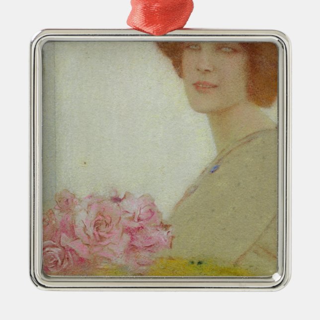 Adorno Metálico Rosas, 1912 (Frente)