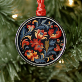 Adorno Metálico Rosepintura Moderno 1 de 6