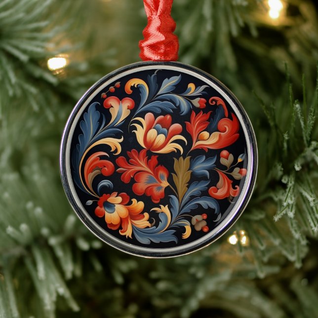 Adorno Metálico Rosepintura Moderno 1 de 6 (Árbol)