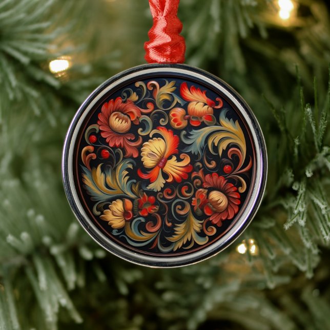 Adorno Metálico Rosepintura Moderno 6 de 6 (Árbol)