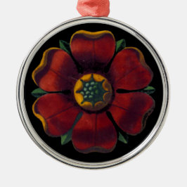 Adorno Metálico Rosette arquitectónico renacentista italiano Nº 1