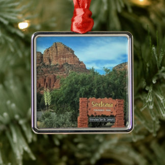 Adorno Metálico Rótulo de Sedona Arizona