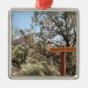 Adorno Metálico Rótulo Sedona Arizona