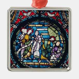 Adorno Metálico Roundel que representa la parábola de la higuera