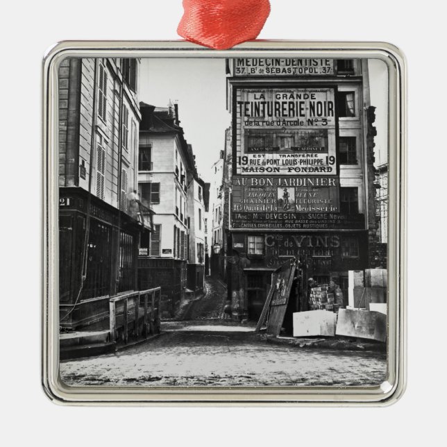 Adorno Metálico Rue de la Colombe, París, 1858-78 (Frente)