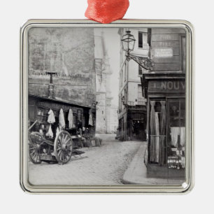 Adorno Metálico Rue de la Montagne Sainte-Genevieve