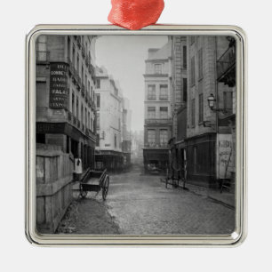 Adorno Metálico Rue des Bourdonnais Paris 1858-78