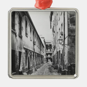 Adorno Metálico Rue du Fer-uno-Moulin, París, 1858-78