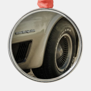 Adorno Metálico Rueda de edición del coleccionista de Corvettes d