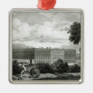 Adorno Metálico Rueda de los céspedes en el palacio del Hampton