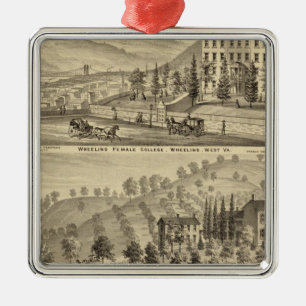 Adorno Metálico Ruedas, Escuela superior femenina