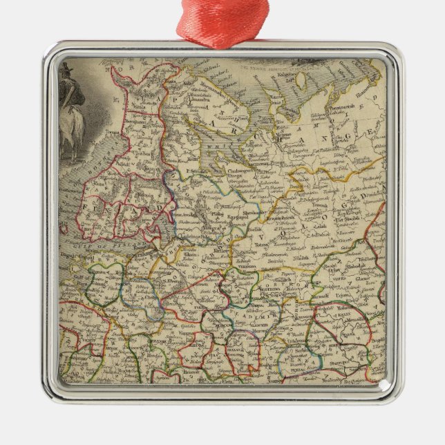 Adorno Metálico Rusia en Europa 2 (Frente)