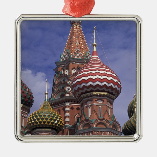 Adorno Metálico Rusia, Moscú, Plaza Roja. cebollas famosas de San  (Frente)