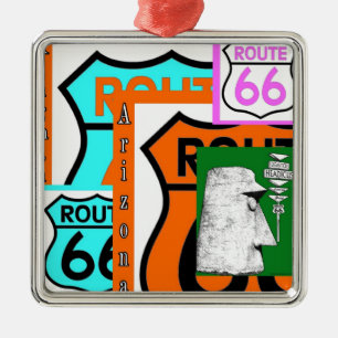 Adorno Metálico Ruta 66 Kingman Giganticus Headicus AZ