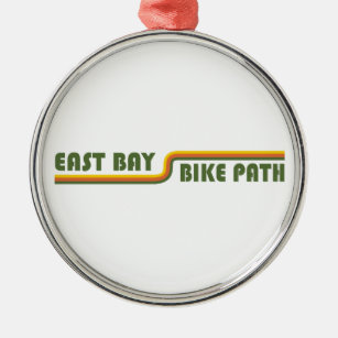 Adorno Metálico Ruta de la Bicicleta de la Bahía Oriental