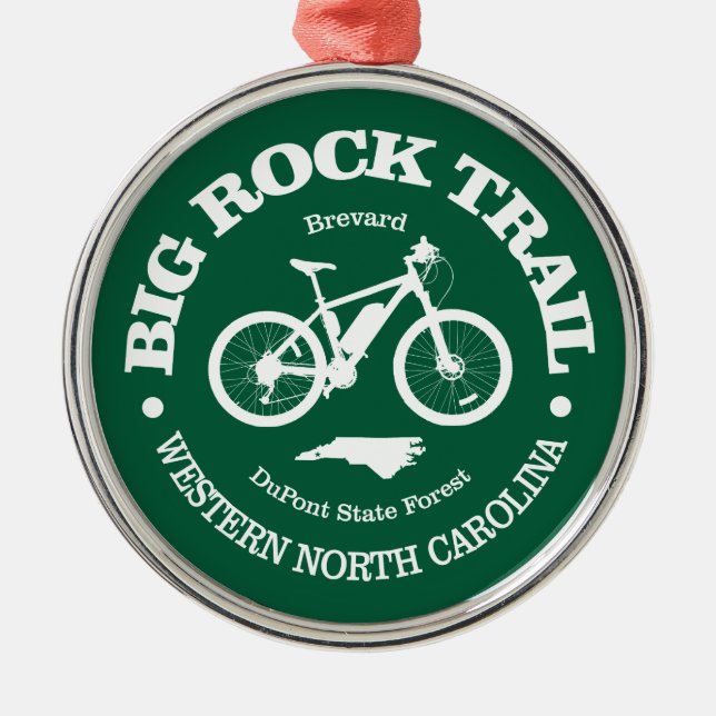 Adorno Metálico Ruta del Big Rock (MTB) (Frente)
