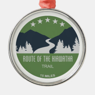 Adorno Metálico Ruta Del Sendero De Hiawatha
