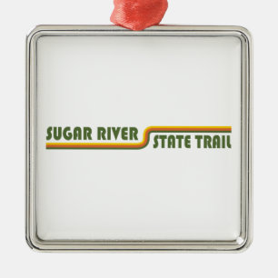 Adorno Metálico Ruta Estatal del Río Azúcar Wisconsin