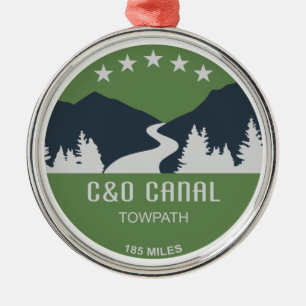 Adorno Metálico Ruta hacia el canal de C&O