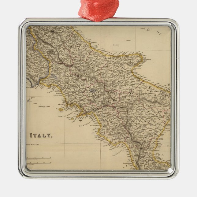 Adorno Metálico S Italia (Frente)
