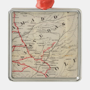 Adorno Metálico Sacramento, Amador, Calaveras, San Joaquín