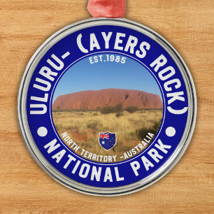 Adorno Metálico Sacred Rock of Australia – Uluru National Park