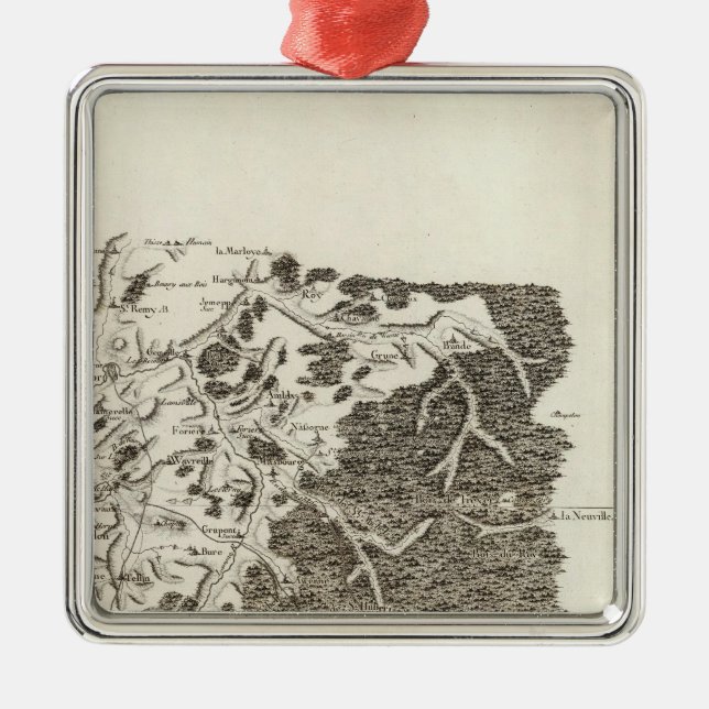 Adorno Metálico Saint Hubert (Frente)