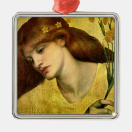Adorno Metálico Saint Lily (por Gabriel Rossetti)