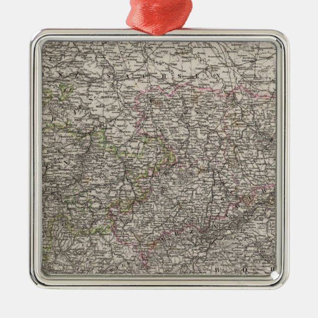 Adorno Metálico Sajonia, Thuringen y países vecinos (Frente)