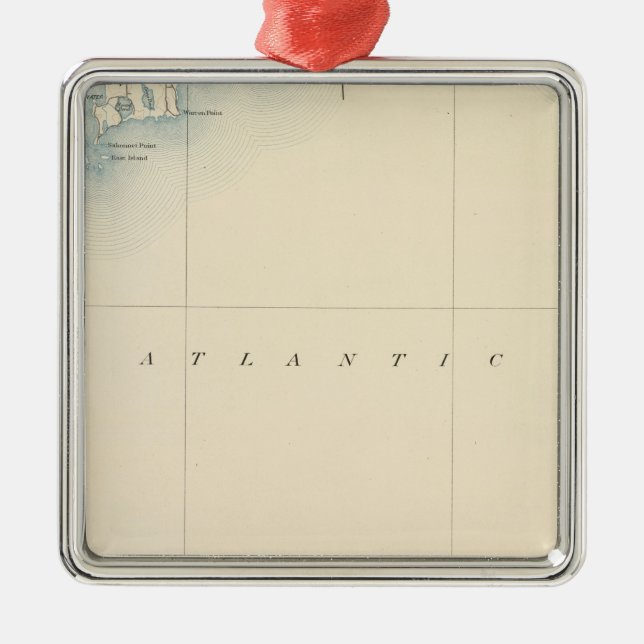 Adorno Metálico Sakonnet, Massachusetts (Frente)