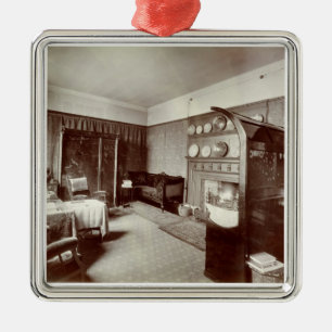 Adorno Metálico Sala de dibujo, Kelmscott House, Londres, 1896 (fo