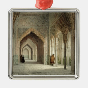 Adorno Metálico Sala de la Alhambra, Granada, 1853 (iluminada