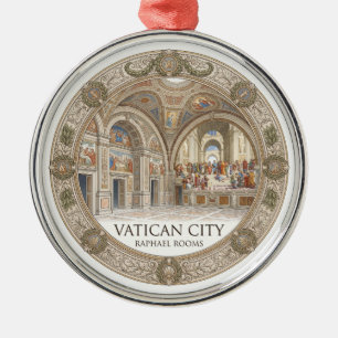 Adorno Metálico Salas de Rafael Ciudad del Vaticano