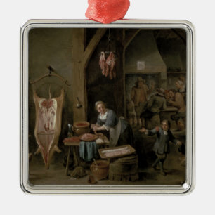 Adorno Metálico Salchicha-making, 1651
