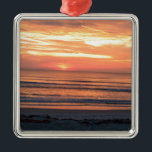 Adorno Metálico Salida del sol en Daytona Beach, FL<br><div class="desc">¡Esta escena absolutamente hermosa hará que usted le desea estaba en la playa que mira el sol sube! Esta escena fue tomada en junio de 2014.</div>