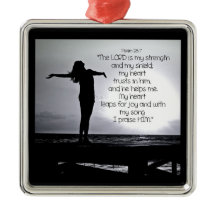 Salmo Señor es mi fuerte cita de la Biblia Gris ne