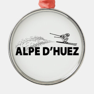 Adorno Metálico Salta de esquí Alpe d’Huez Francia