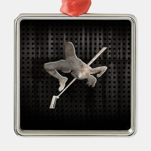 Adorno Metálico Salto de altura; Guay (Frente)