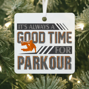 Adorno Metálico Salto de base Siempre es un buen momento para esta