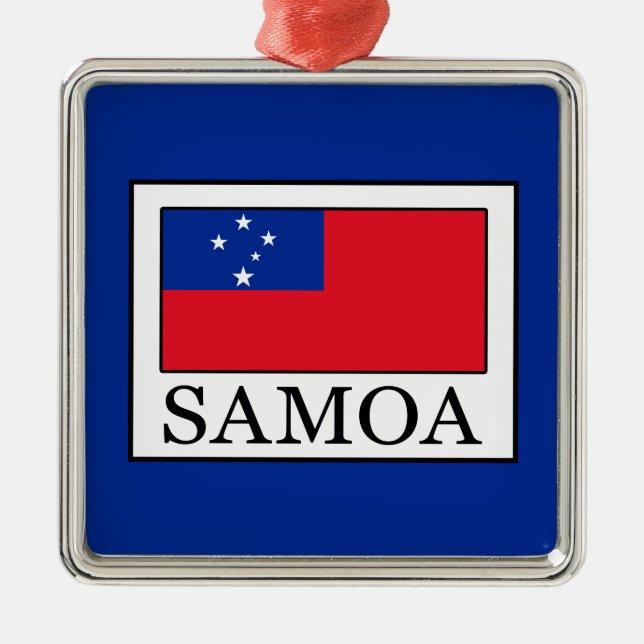 Adorno Metálico Samoa (Frente)