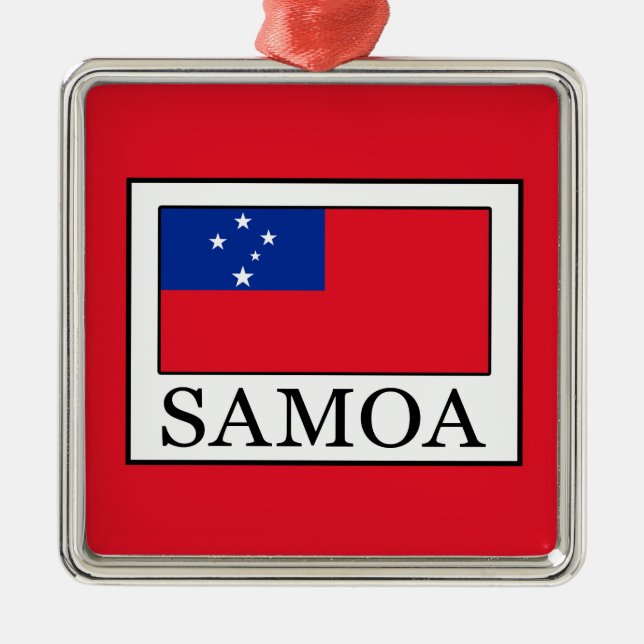 Adorno Metálico Samoa (Frente)