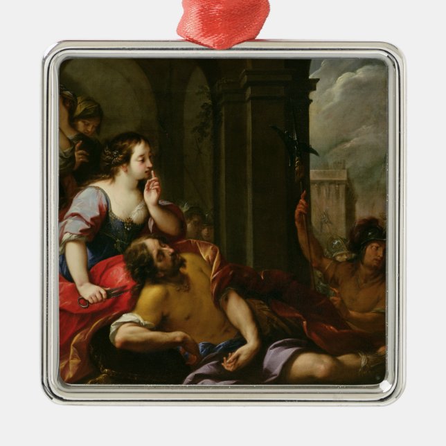 Adorno Metálico Samson y Delilah (Frente)