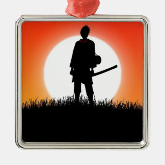 Adorno Metálico Samurai, Ninja - guerrero japonés