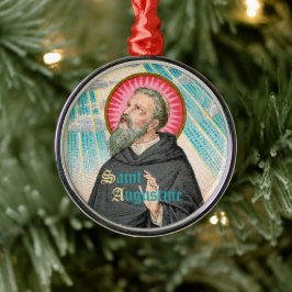 Adorno Metálico San Agustín de Hippo (SAU 047; detalle)