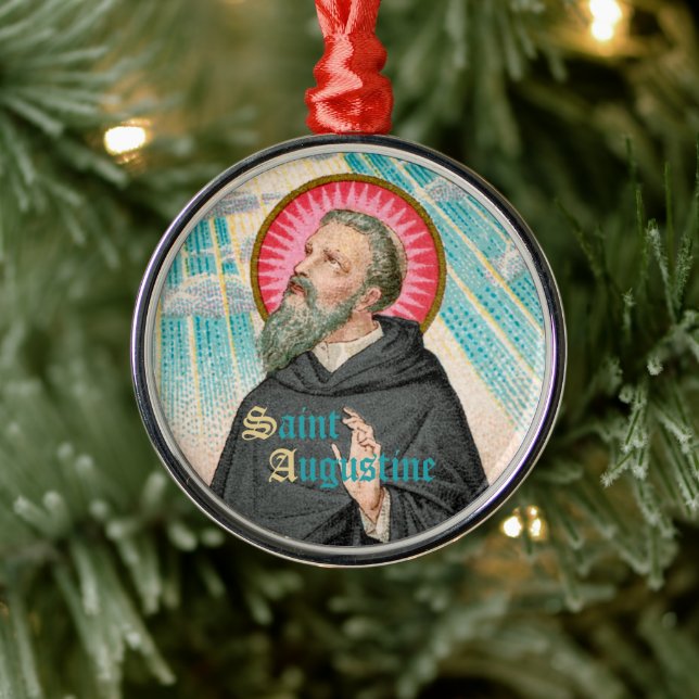 Adorno Metálico San Agustín de Hippo (SAU 047; detalle) (Árbol)