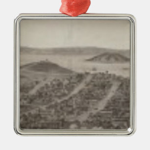 Adorno Metálico San Francisco, 1862 de la colina rusa